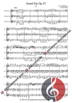 Grand Trio op. 87 von Ludwig van Beethoven 