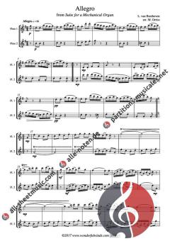 3 Mechanical Duets von Ludwig van Beethoven (Download) 