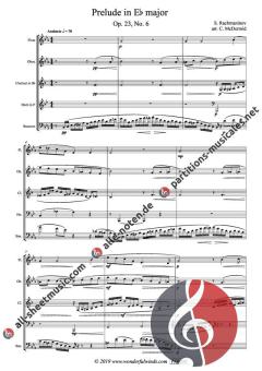 Prelude E flat major op. 23/6 von Sergei Rachmaninow (Download) 