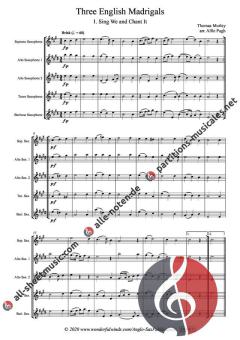 3 English Madrigals von Orlando Gibbons 