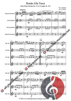 Rondo Alla Turca von Wolfgang Amadeus Mozart (Download) 
