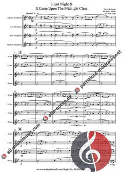 Silent Night/It Came Upon the Midnight Clear von Franz Xaver Gruber (Download) 