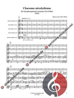 sax culture 54: Chaconne mixolydienne von Albert Loritz 