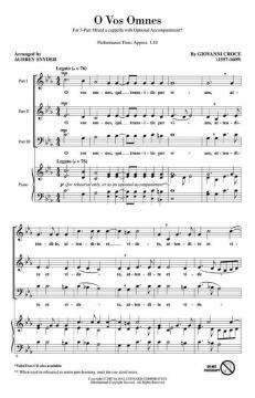 O Vos Omnes (Giovanni Croce) 