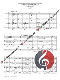 Streichquartett Nr. 7 von Aulis Sallinen 