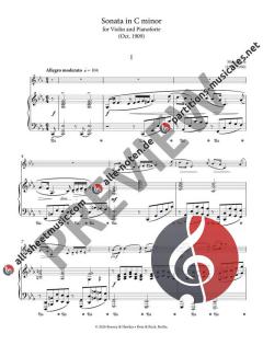 Sonate in c-Moll von Herz, Maria 