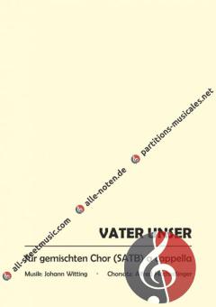 Das neue Vater unser (Witting/Hochedlinger) von Johann Witting 
