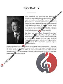 Simple Songs for Classical Guitar 