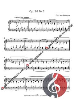 Simplest Mendelssohn Songs Without Words von Felix Mendelssohn Bartholdy (Download) 