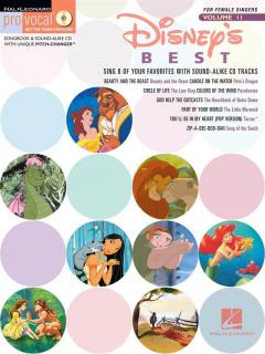 Pro Vocal Vol. 11: Disney's Best (Women's Edition) 
