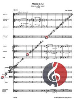 Messe in As-Dur D 678 von Franz Schubert (Download) 