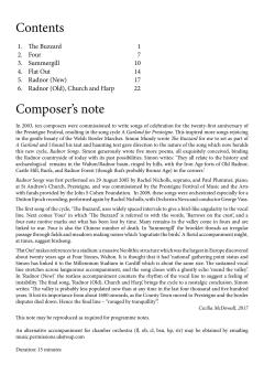Radnor Songs von Cecilia McDowall (Download) 