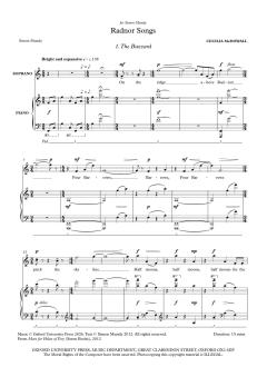 Radnor Songs von Cecilia McDowall (Download) 