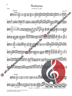Notturno D-dur op. 42 von Ludwig van Beethoven 