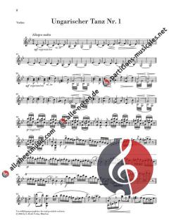 Ungarischer Tanz Nr. 1 WoO 1,1 von Johannes Brahms 