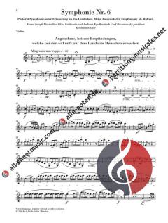 Symphonie Nr. 6 F-dur op. 68 von Ludwig van Beethoven 
