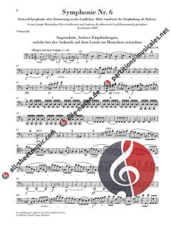 Symphonie Nr. 6 F-dur op. 68 von Ludwig van Beethoven 