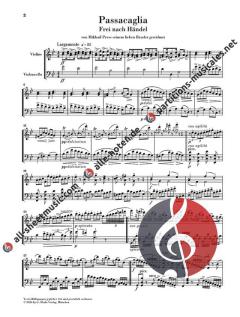 Passacaglia nach Händel von Johan S. Halvorsen 
