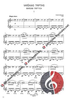 Piano Works von Imants Zemzaris 