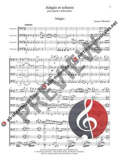 Adagio et scherzo  von Jacques Offenbach 