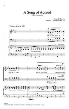 A Song Of Accord (Robert C. Clatterbuck) 