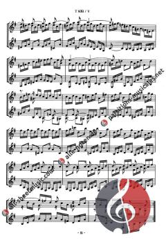 Französische Suite 5 BWV 816 von Johann Sebastian Bach 