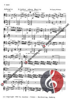 Lieder ohne Worte von Wolfgang Hofmann 