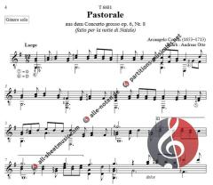 Pastorale aus dem Concerto grosso op. 6, 8 von Arcangelo Corelli 