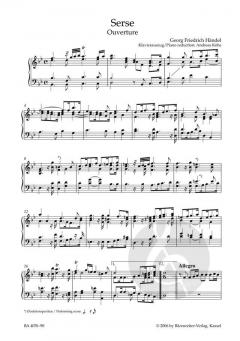 Serse - Xerxes von Georg Friedrich Händel 