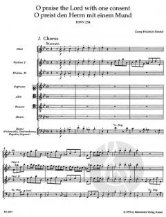 O preist den Herrn mit einem Mund (Georg Friedrich Händel) 