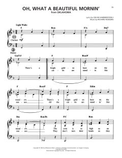 Oh, What A Beautiful Mornin' (Download) 