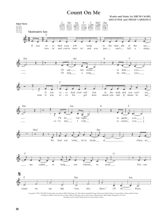 Count On Me von Bruno Mars (Download) 