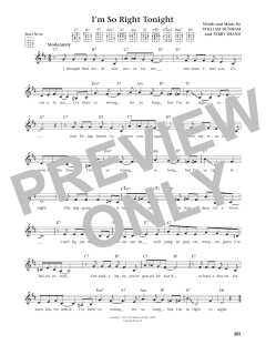 I'm So Right Tonight von William Dunham (Download) 