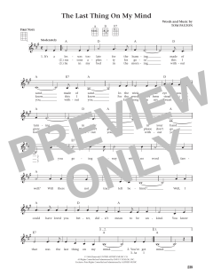 The Last Thing On My Mind von Tom Paxton (Download) 