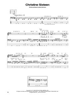 Christine Sixteen von Kiss (Download) 
