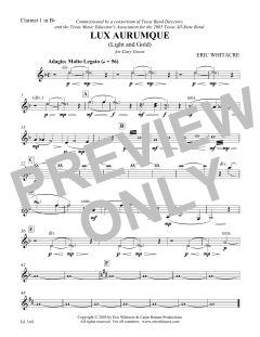 Lux Aurumque von Eric Whitacre (Download) 