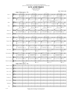 Lux Aurumque von Eric Whitacre (Download) 