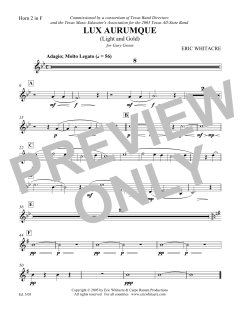 Lux Aurumque von Eric Whitacre (Download) 
