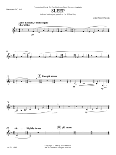 Sleep von Eric Whitacre (Download) 