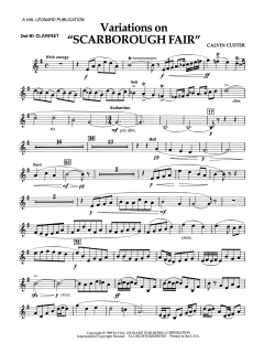 Variations On Scarborough Fair von Calvin Custer (Download) 