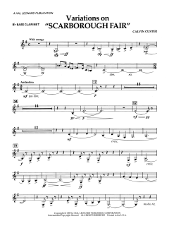 Variations On Scarborough Fair von Calvin Custer (Download) 
