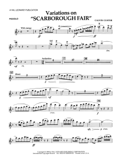 Variations On Scarborough Fair von Calvin Custer (Download) 