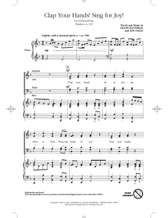Clap Your Hands! Sing For Joy! von Diane Hannibal (Download) 