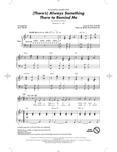 (There's) Always Something There To Remind Me von Hal David (Download) 