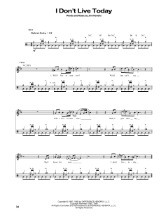 I Don't Live Today von Jimi Hendrix (Download) 