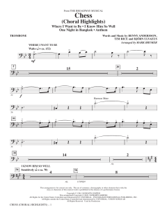 Chess (Choral Highlights) von Tim Rice (Download) 
