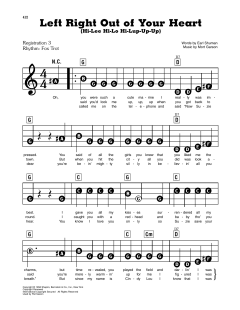 Left Right Out Of Your Heart von Earl Shuman (Download) 