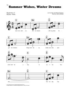 Summer Wishes, Winter Dreams von Alan Bergman (Download) 