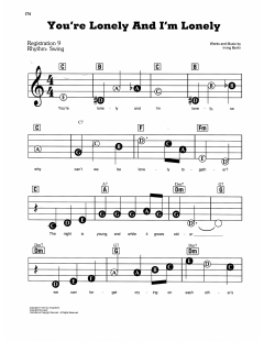You're Lonely And I'm Lonely von Irving Berlin (Download) 