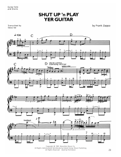 Shut Up 'N Play Yer Guitar von Frank Zappa (Download) 